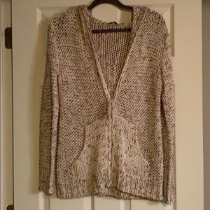 BCBG Large hooded sweater